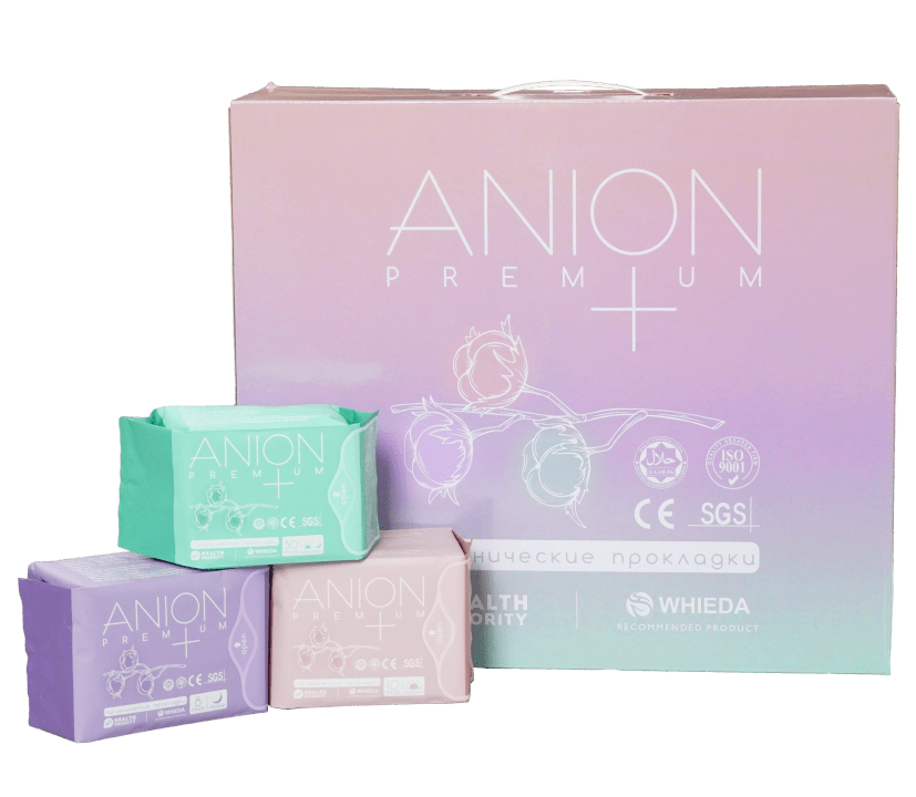 анионовые прокладки Whieda